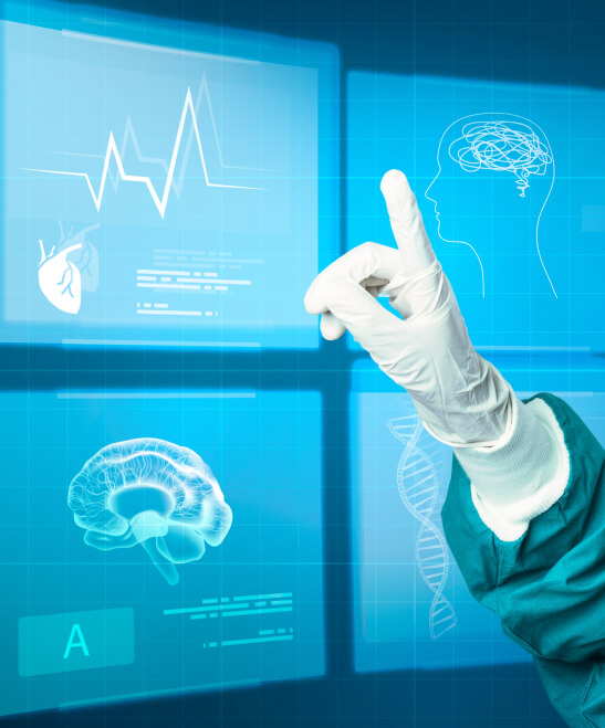 hand-medical-glove-pointing-virtual-screen-medical-technology